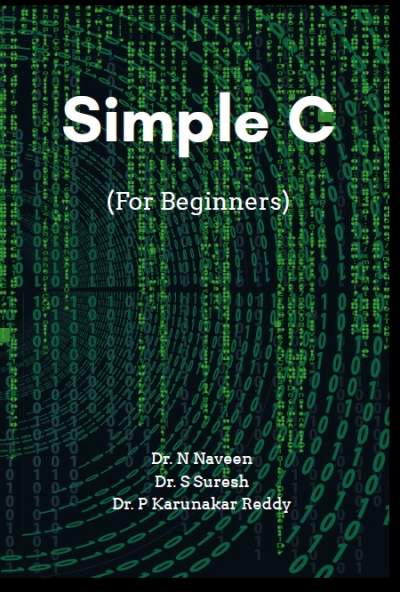 Simple C (For Beginners) - Front Cover