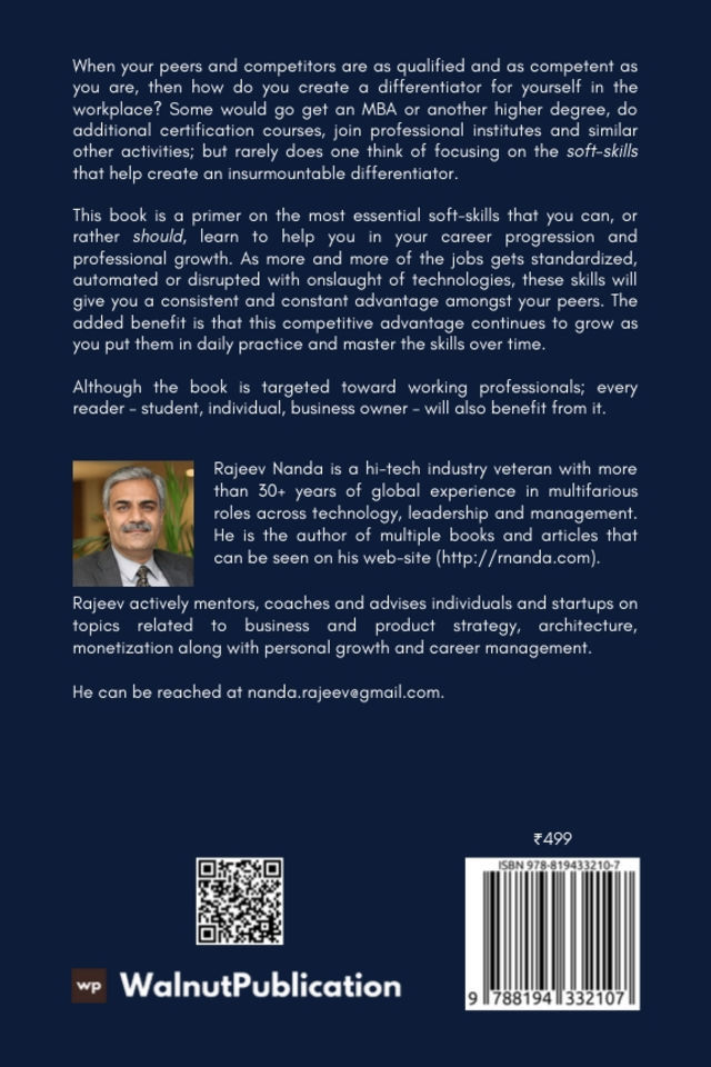 RISE: Essential Soft-Skills for Career Management - Back Cover