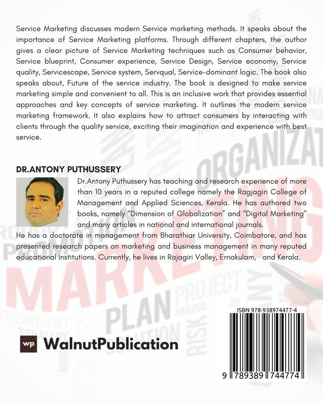 Dynamics of Service Marketing - Back Cover