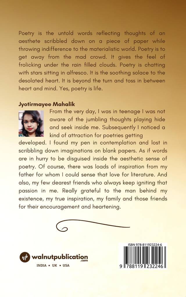 My Pen in Contemplation - Back Cover