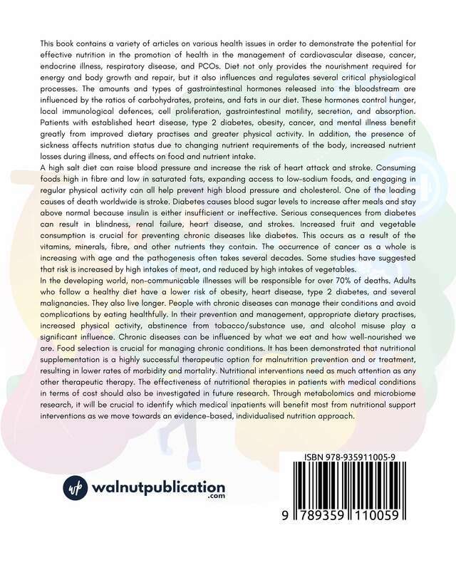 Dietary Interventions of Various Human Diseases - Back Cover