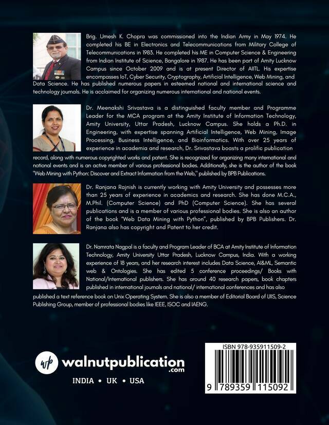 Harnessing AI for Healthier Future and Sustainable Well being - Back Cover