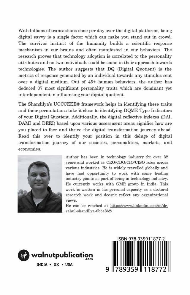 Digital Quotient & Me - Back Cover
