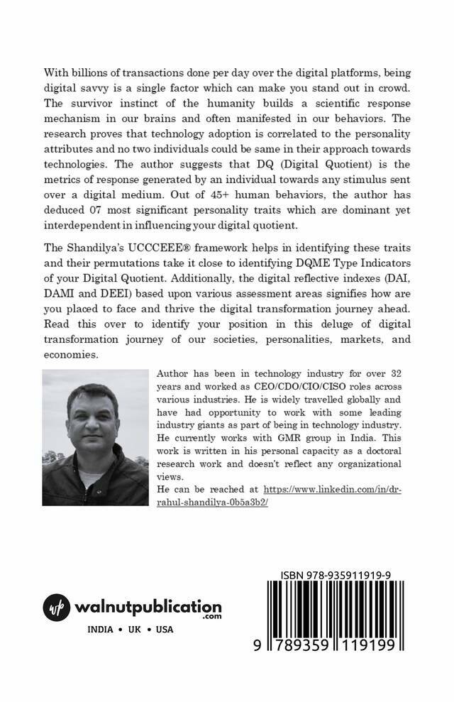 Digital Quotient & Me - Back Cover