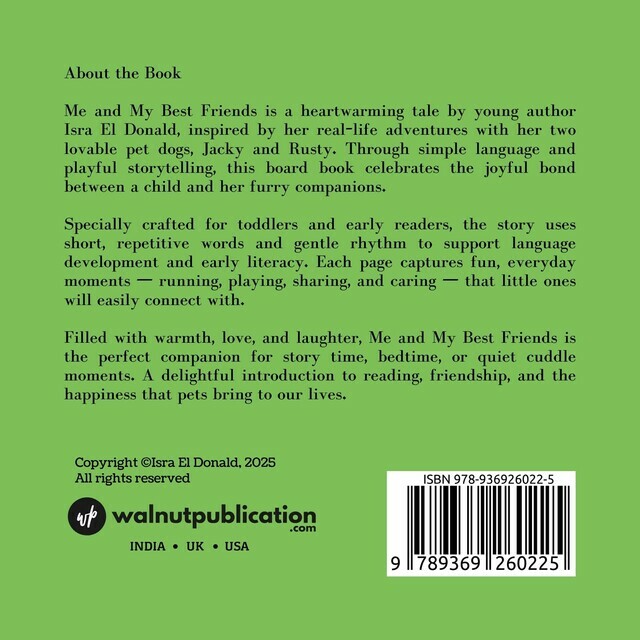 Me and My Best Friends - Back Cover