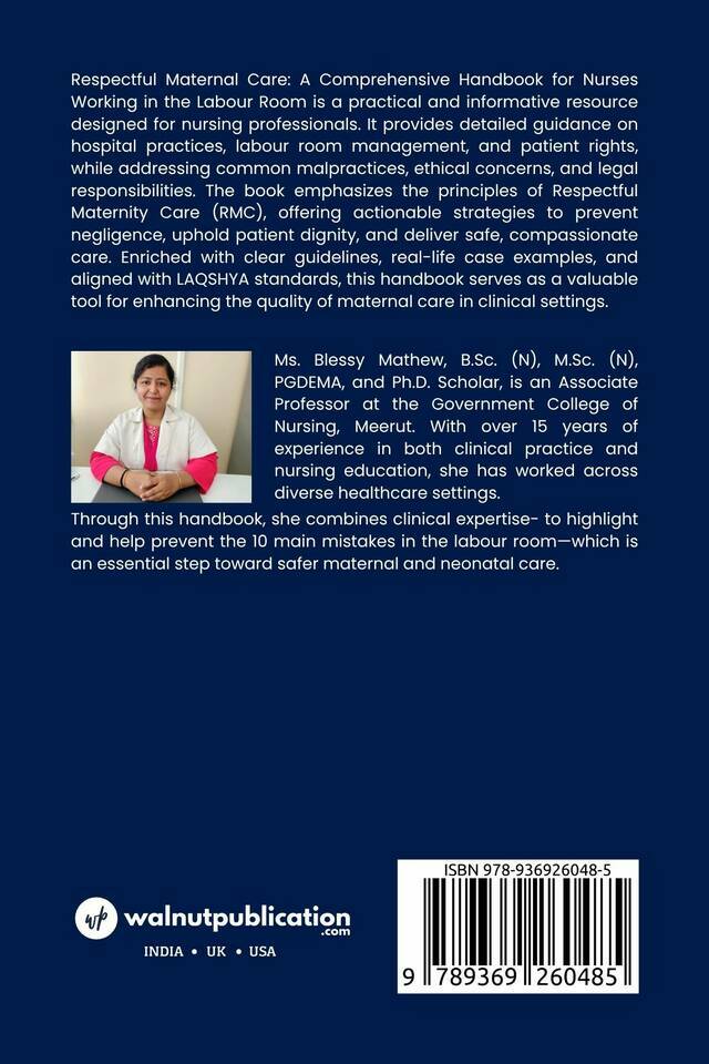 10 Main Mistakes of the Labour Room - Back Cover