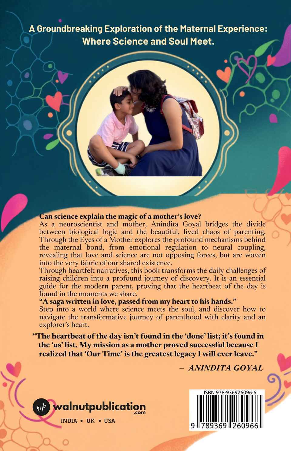 Through the Eyes of a Mother - Back Cover