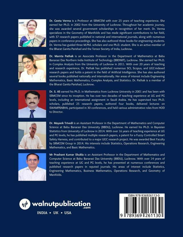 A Textbook of Engineering Mathematics-II - Back Cover
