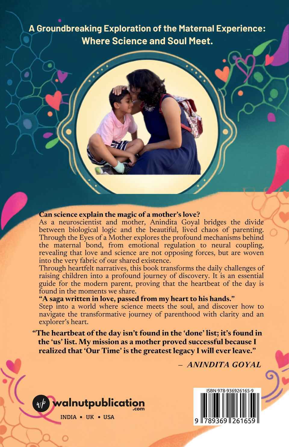 Through the Eyes of a Mother - Back Cover