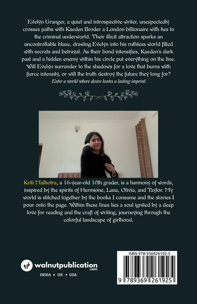Ink-stained Vows - Back Cover