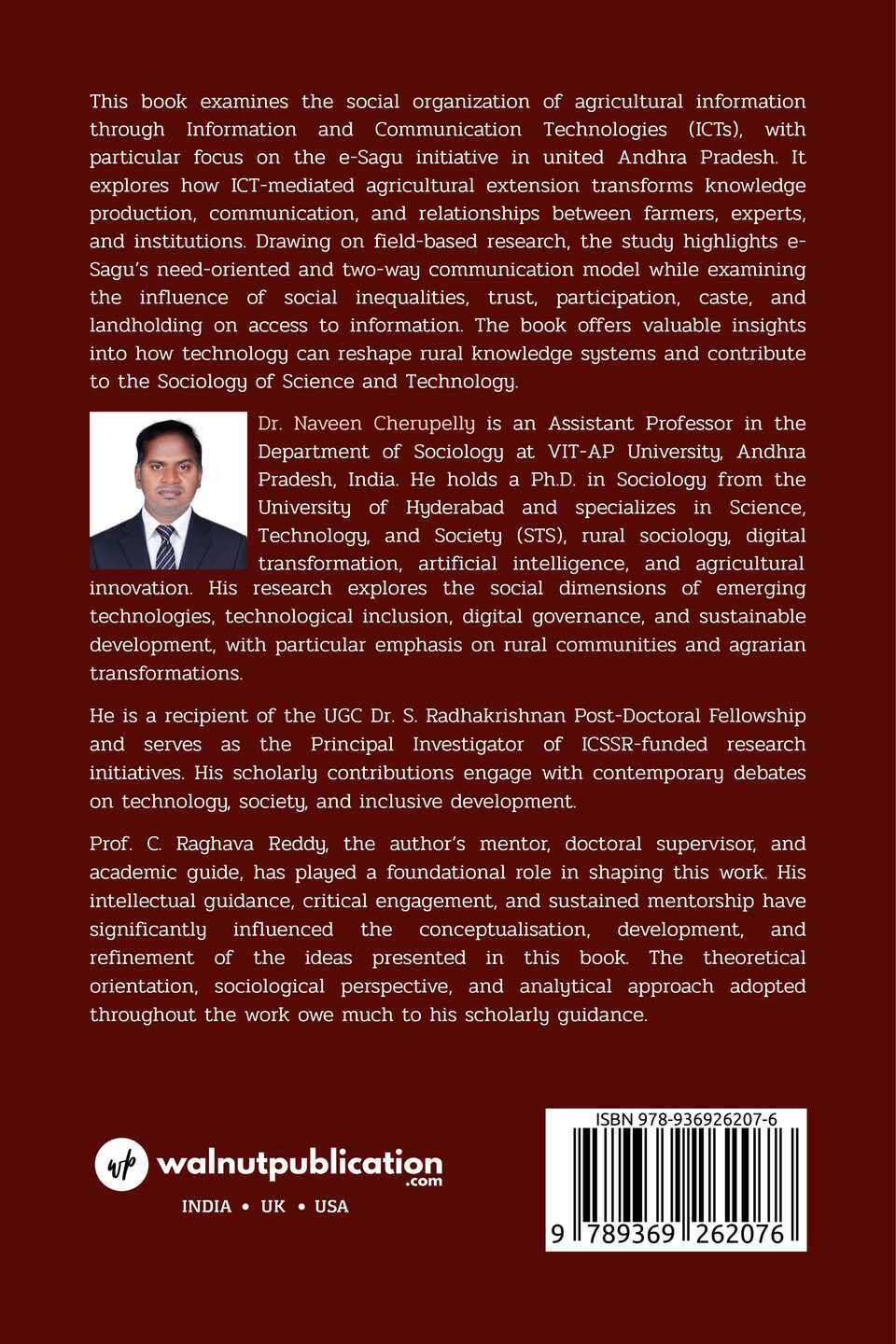 Cultivating Knowledge: How Digital Technologies Are Transforming Indian Agriculture - Back Cover