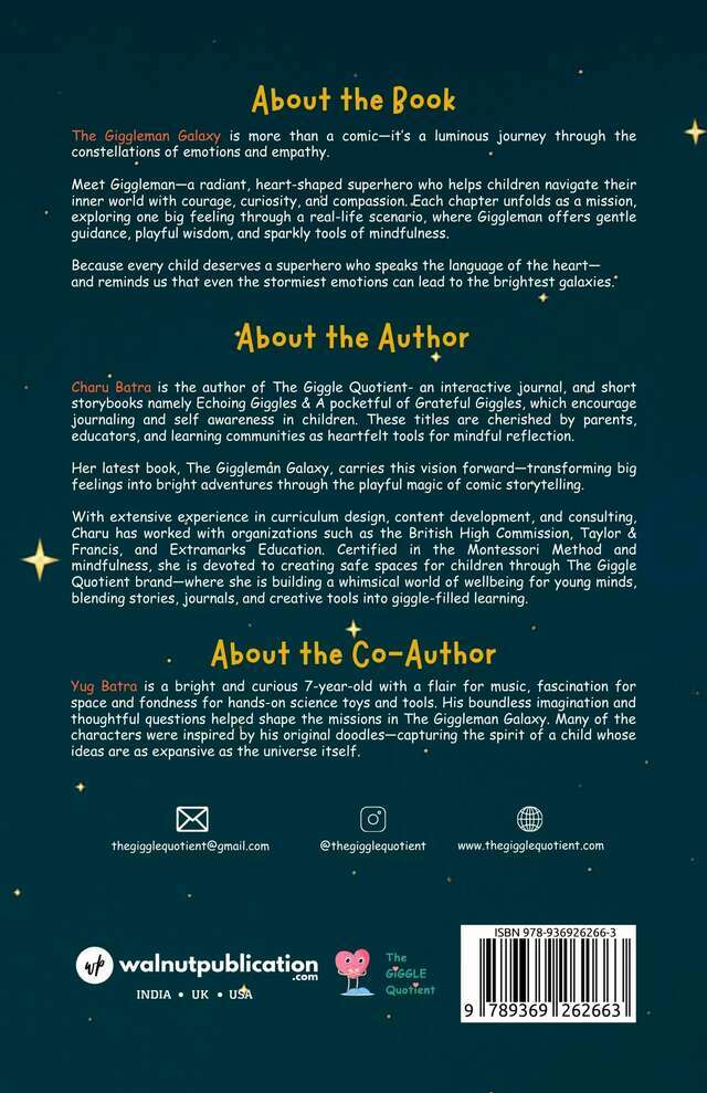 The Giggleman Galaxy - Back Cover