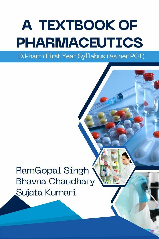 A Textbook of Pharmaceutics: D.Pharm First Year Syllabus (As per PCI) - Front Cover