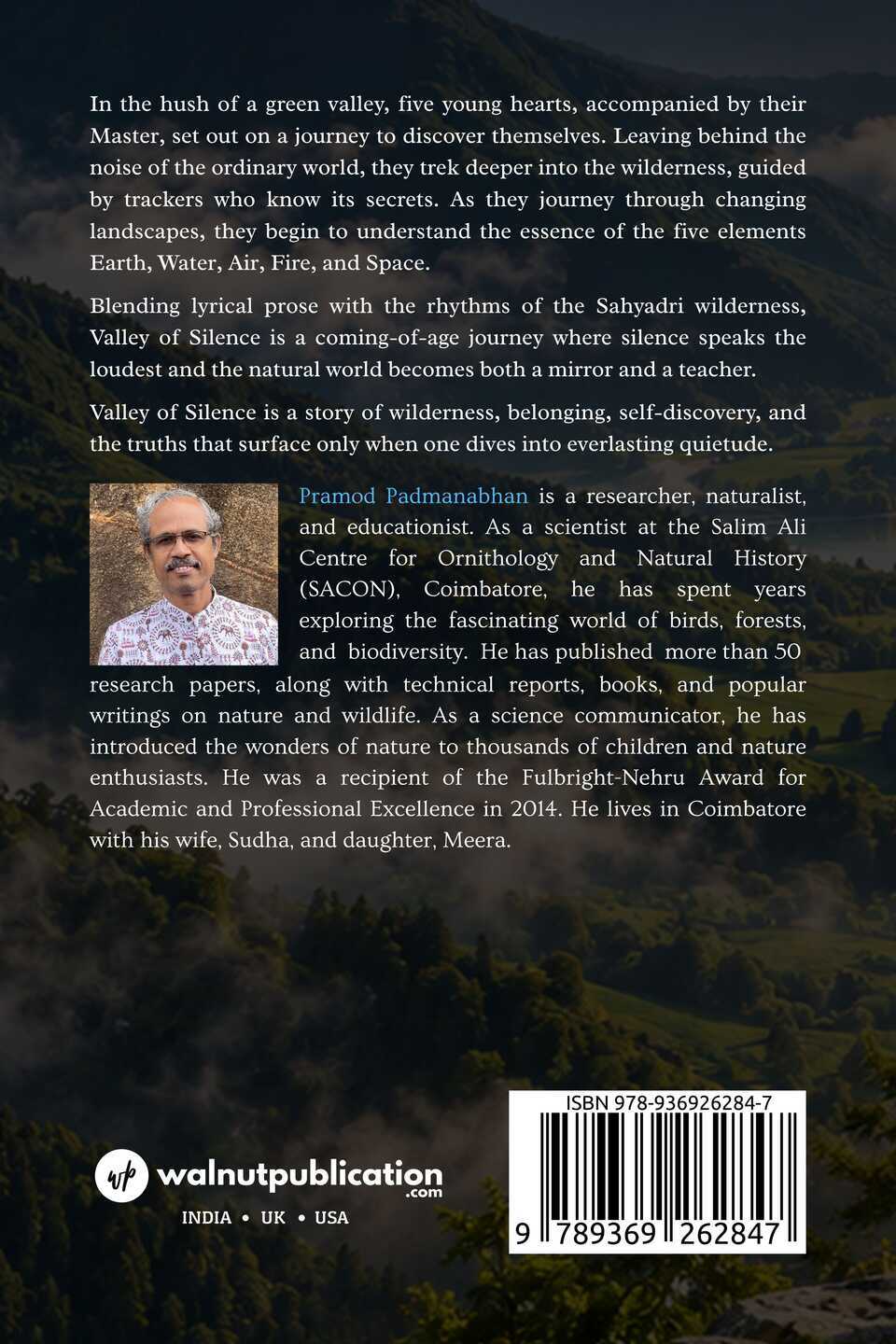 Valley of Silence - Back Cover