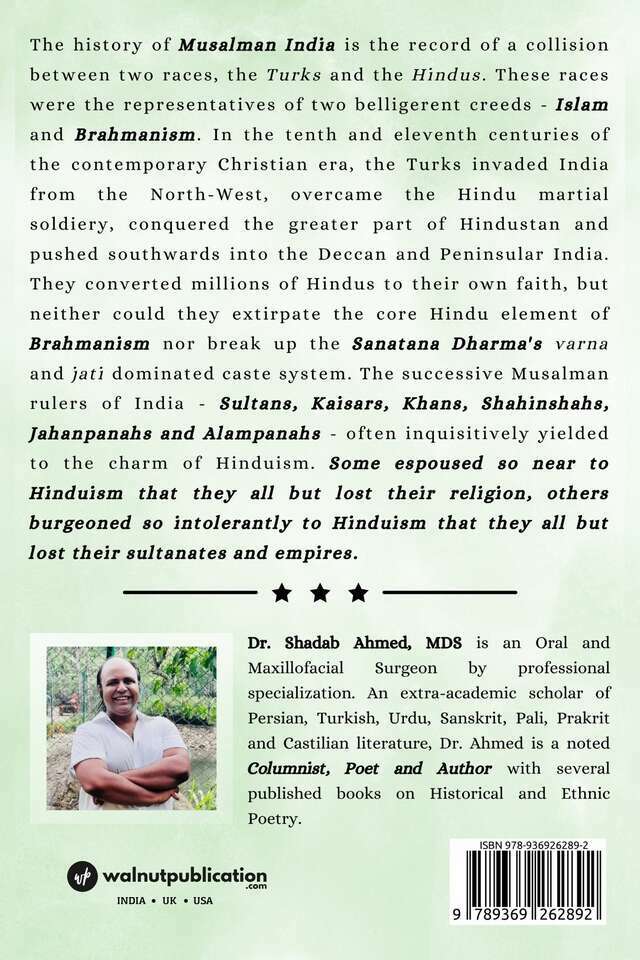 The Despicable Musalman - Back Cover