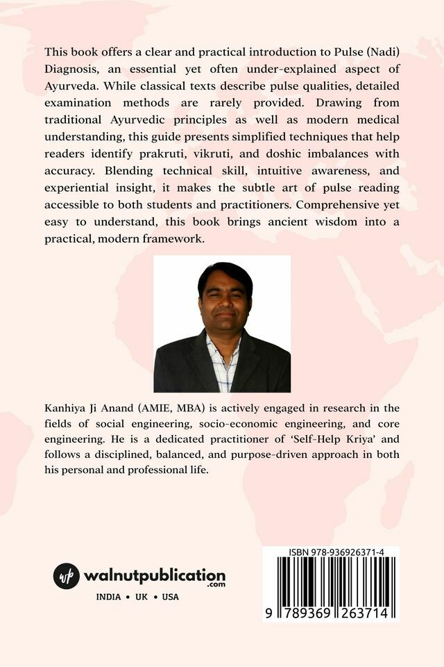 Pulse (Nadi) Diagnosis - Back Cover