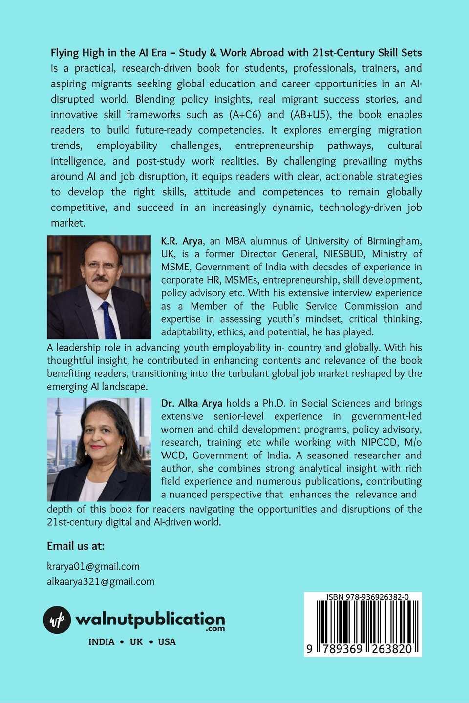 Flying High in the AI Era: Study & Work Abroad with 21st-Century Skill Sets - Back Cover