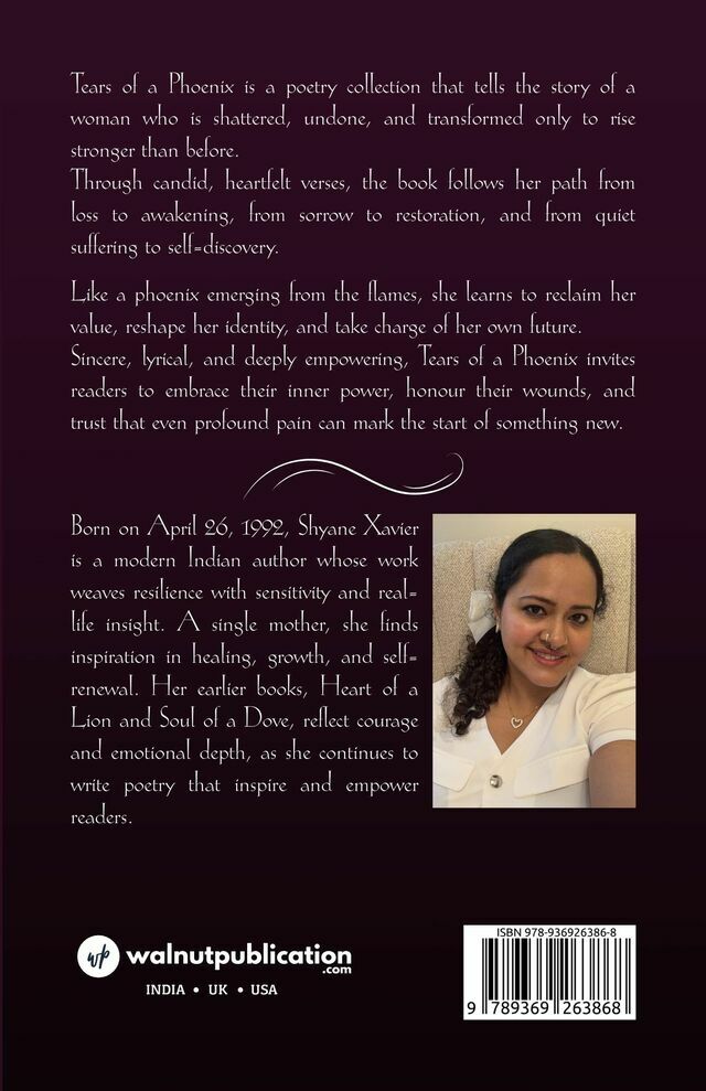 Tears of a Phoenix - Back Cover