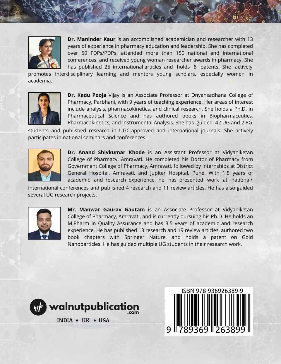 A Textbook of Pharmacology - III - Back Cover