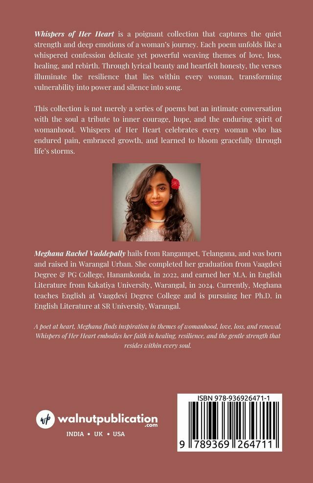 Whispers of Her Heart - Back Cover