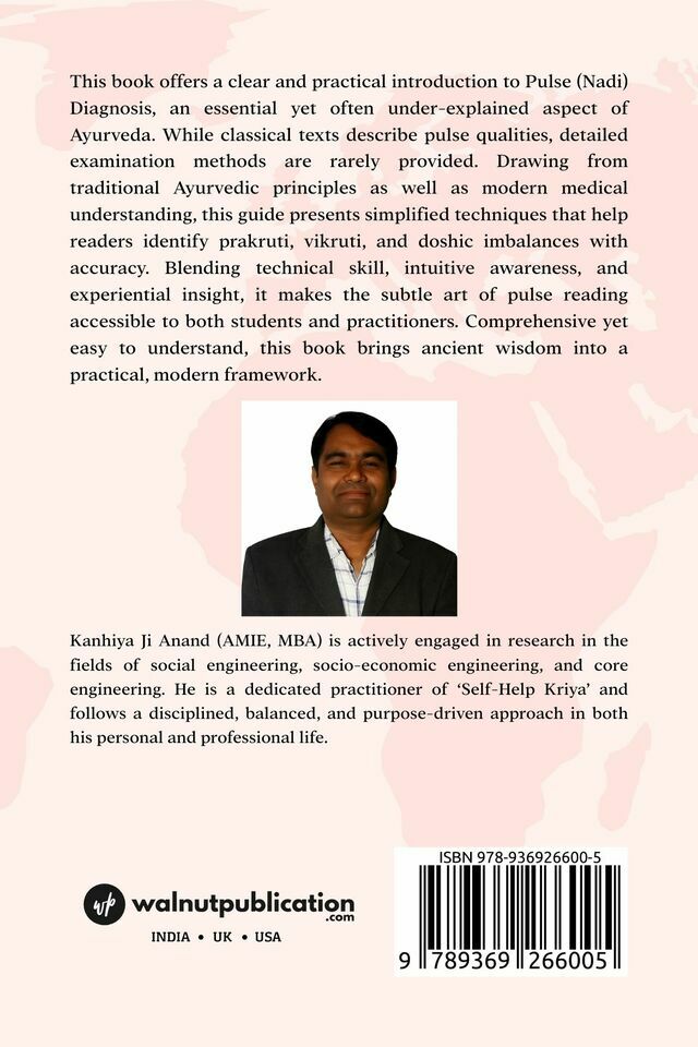 Pulse (Nadi) Diagnosis - Back Cover