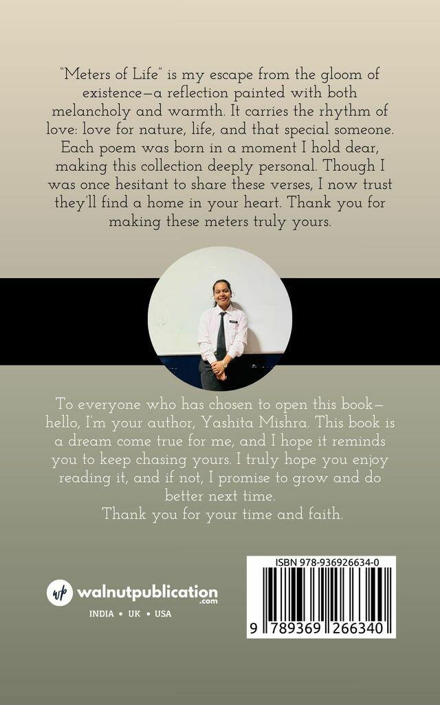 The Meters of Life - Back Cover