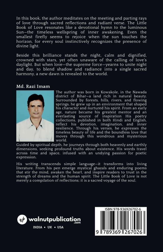 The Little Book of Love: Timeless Thoughts - Back Cover