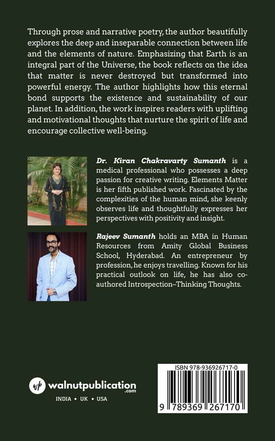 Elements Matter - Back Cover