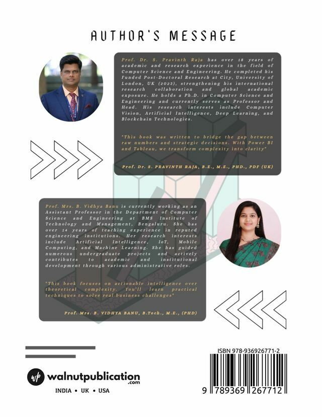 Mastering Data Analytics and Business Intelligence: From Raw Data to Actionable Insights with Power BI and Tableau - Back Cover