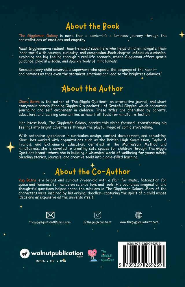 The Giggleman Galaxy - Back Cover