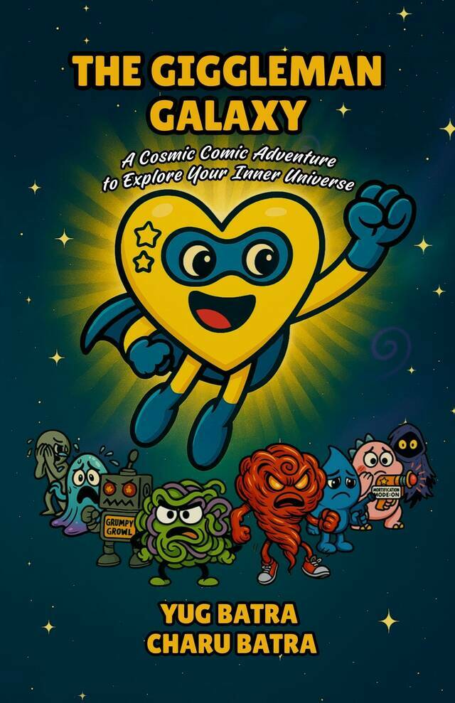 The Giggleman Galaxy - Front Cover