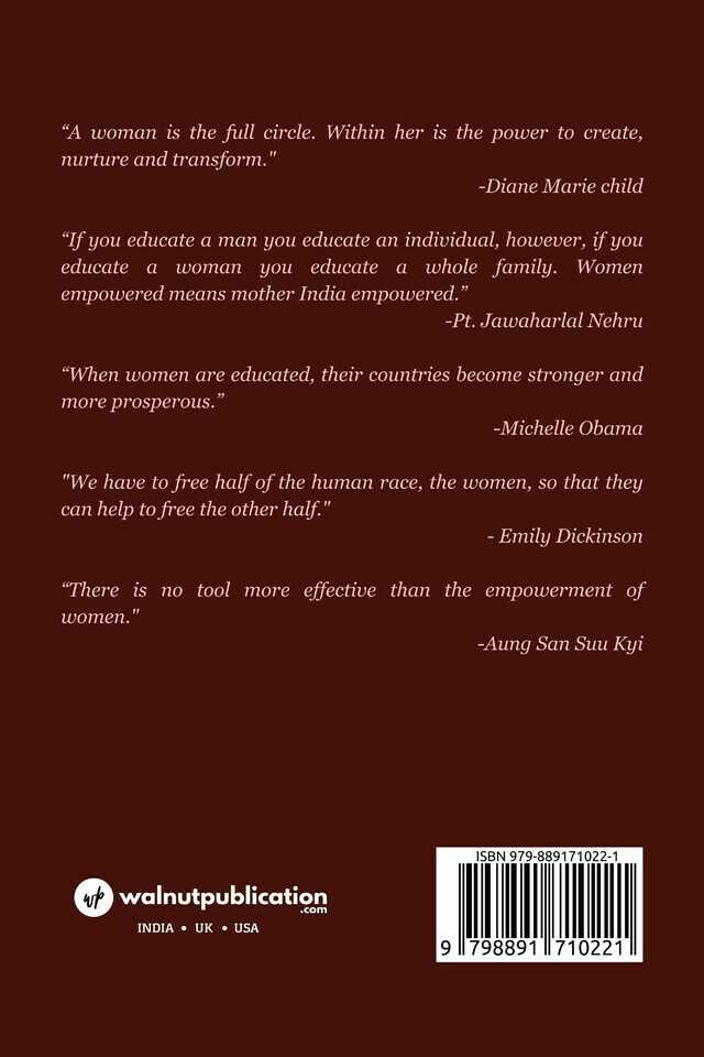 Women's Education: A Tool for Multidimensional Development - Back Cover