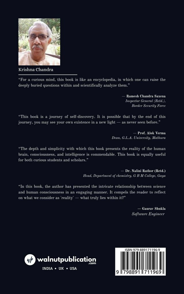 The Cosmos in the Shadow of Mind - Back Cover
