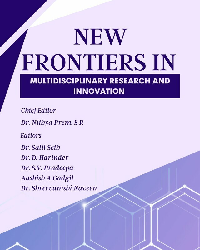 New Frontiers in Multidisciplinary Research and Innovation - Front Cover