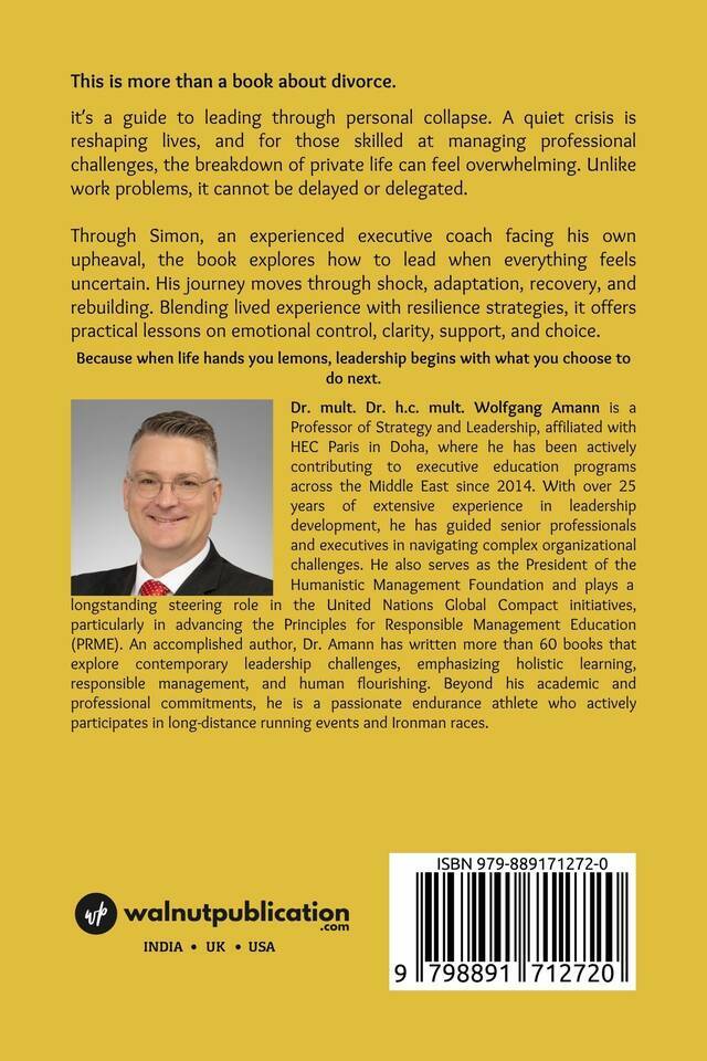 THE DIVORCED WINNER – How a Leader Makes Lemonade When Life Hands Them Lemons - Back Cover