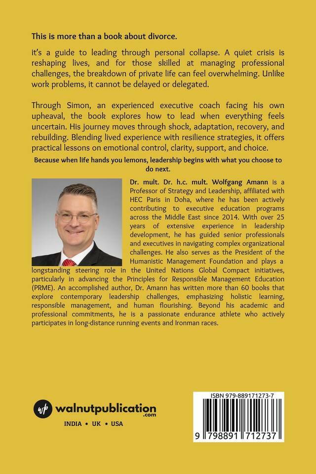 THE DIVORCED WINNER – How a Leader Makes Lemonade When Life Hands Them Lemons - Back Cover