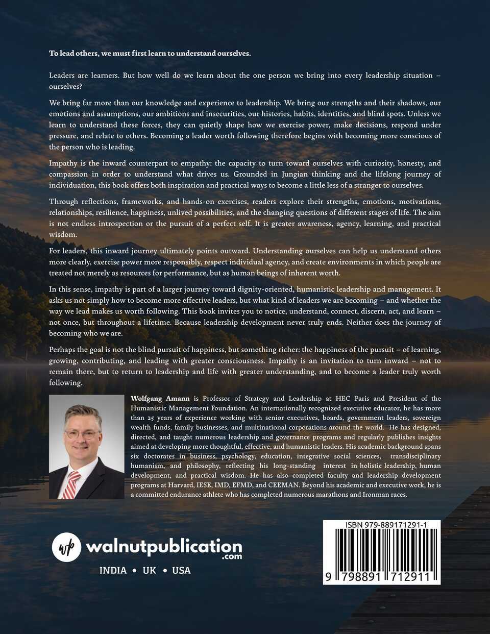 Impathy: Why Understanding Yourself Changes Everything - Back Cover